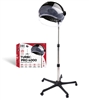 H&H Ceramic Turbo 4000 Stand Hood Dryer Black