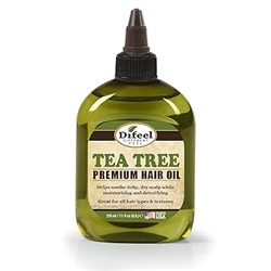 Difeel Premium Natural Hair Oil - Tea Tree Oil for Dry Scalp 2.5oz