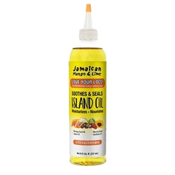 Jamaican Mango & Lime Soothes & Seals Island Oil For Scalp and Roots-8 oz(EA)