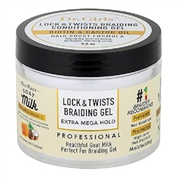 Dr Girls Super Grow Loc & Twists Braiding Conditioning Gel/9.8oz