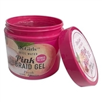Dr. Girls Rice Water Pink Braid Gel Peach with Keratin 10.15oz