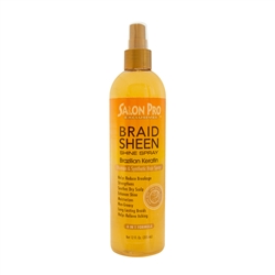 SALON PRO BRAID SHEEN BRAZILIAN KERATIN 12 OZ