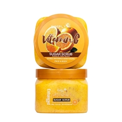 Enhanced Vitamin C Sugar Scrub - Double Whitening & Moisturizing Face & Body 540â€¯g (19.3â€¯oz)