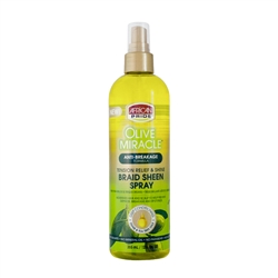A/P OLIVE MIRACLE BRAID SHEEN 12 OZ