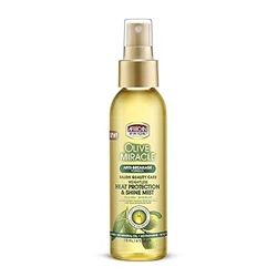 African Pride Olive Miracle Weightless Heat Protection & Hair Shine Mist 4oz (EA)