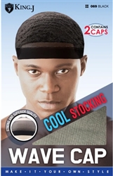K&J COOL STOCKING WAVE CAP #069(12PK-DZ)