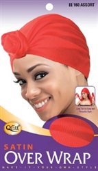 Qfitt Satin Over Wrap #160 Assort.(DZ)