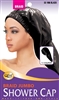 QFITT BRAID SHOWER CAP BLACK #196(DZ)