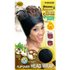 QFITT FLIP OVER ORGANIC HEAD WRAP BLK #839(DZ)