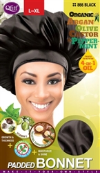 Qfitt Padded Bonnet #866 Black(DZ)