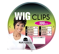 MM1223 WIG CLIPS - 100PCS JAR