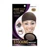 M&M #5002 SILI BAND STOCKING WIG CAP BROWN (DZ)