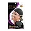 M&M #5017 SPAN DOME STYLE WIG CAP BLACK (DZ)