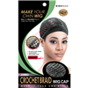 MM  JUMBO CROCHT BRAID WIG CAP BLACK #5019 (DZ)