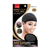 M&M #5021 STRETCH MESH DOME STYLE WIG CAP X-LARGE BLACK (DZ)