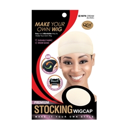 M&M #5076 PREMIUM STOCKING WIG CAP CREAM (DZ)