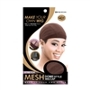 M&M #5112 STRETCH MESH DOME STYLE WIG CAP BROWN (DZ)