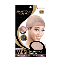 QFITT STRETCH MESH DOME STYLE WIG CAP AUBURN #5113(DZ)