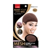 M&M #5122 STRETCH MESH DOME STYLE WIG CAP X-LARGE BROWN (DZ)