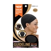 M&M #5301 GUIDELINE MESH DOME WIG CAP BLACK (DZ)