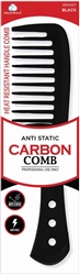 DREAM Comb Carbon Bone Rake Blk #BR98407(EA)