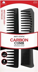 DREAM Comb Carbon Detangling+Wide T Blk #BR98435A(EA)