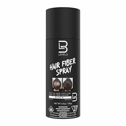 LEVEL3 Hair Fiber Spray Blk 4.4 oz(EA)