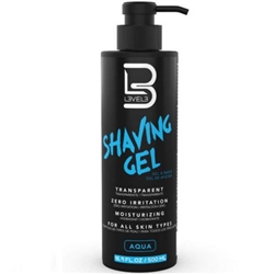 L3VEL3 Transparent Shaving Gel - Aqua 16.9 oz(EA)