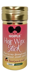GOIPLE Hair Wax Stick Biotin - Sweet Peach 2.64 oz(EA)