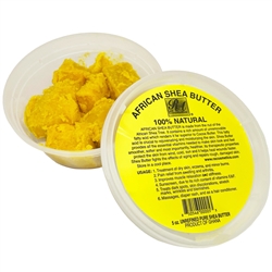 RA Cosmetics 100% Natural African Shea Butter 10oz(Yellow Chunky)(EA)