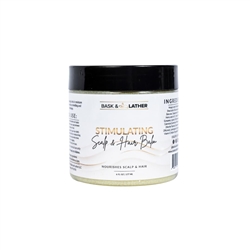 Bask & Lather Stimulating Scalp and Hair Balm 6OZ