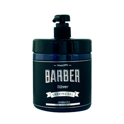 BARBER SHAVING GEL SILVER 1000 ML/33.8OZ