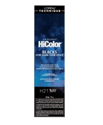 HiColor Permanent Hair Color 1.74 Oz - BLACK ONYX