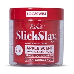 Slick N Slay 2-IN-1 Braid & Edge Gel Apple 500ml(EA)