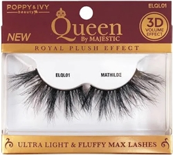 POPPY&IVY 25mm QUEEN 100% MIN LASHES(3pairs)