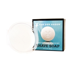 VEN DER HAGEN SHAVE SOAP UNSCENTED LUXURY 3.5 OZ (3 Pack)