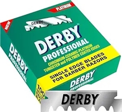 Derby Professional Single Edge Razor Blades, 100 Count(EA)