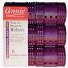 12 Annie Snap-On Magnetic Rollers Size X-Jumbo (6 Pack)