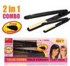 Annie Hot & Hotter flat iron 1" & 1/2" #5873 (EA)