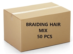 DISCONTINUED BRAIDING HAIR MIX 50PCS BOX
