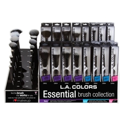 L.A. COLORS Brush Collection Acrylic Display Set