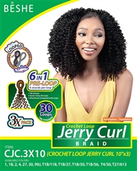 3 X JERRY CURL 10"