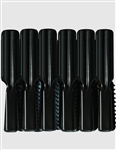 CL80B EDEN ALRGE PLASTIC HAIR BRUSH/BLACK(DZ)