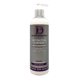 DESIGN Oat Protein & Henna Deep Cleansing Shampoo