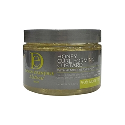DESIGN Natural Honey Curl Forming Custard Gel 12oz