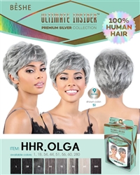 HUMAN HAIR SILVER COLLECTION WIG HHR.OLGA