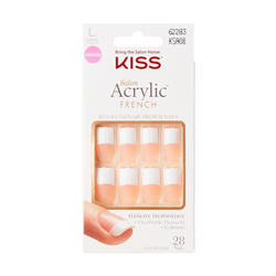 KISS SALON ACRYLIC FRENCH NAIL - KSA08