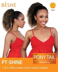 PONYTAIL DRAWSTRING PT-SHINE