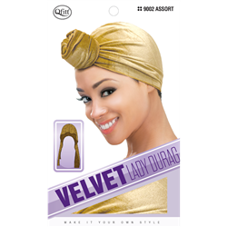 VELVET LADY DU RAG ASST. #9002(DZ)