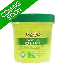 Salon Pro Twin Olive Styling Gel 8 oz (36 pcs)